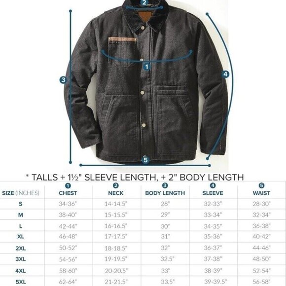 CANVAS CONCEALED CARRY JACKET - Black | Medium - Picture 8 of 8